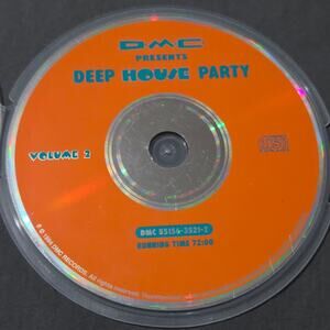Vtg 1994 DMC PRESENTS DEEP HOUSE PARTY CD